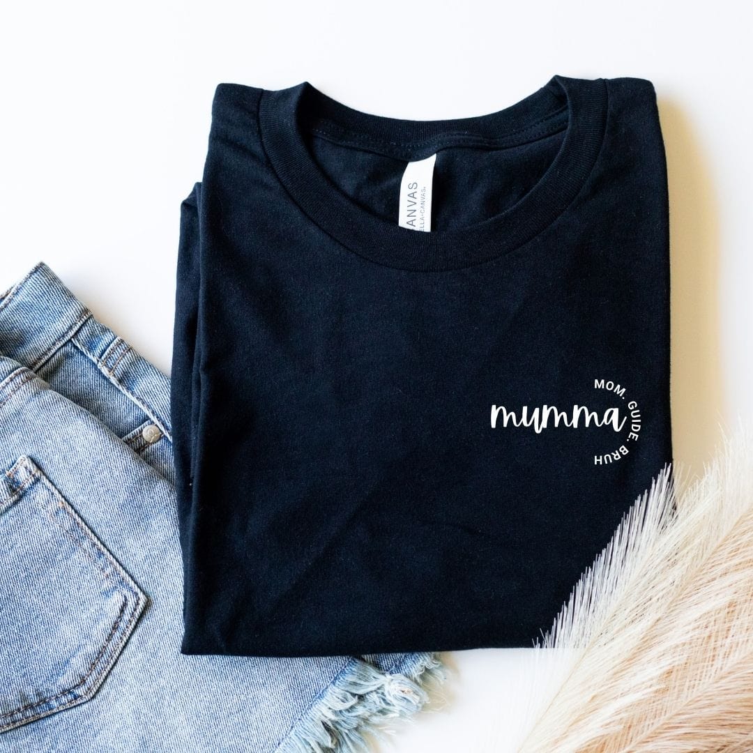 Mom Mumma Tee - Mom Guide Bruh - Maatee