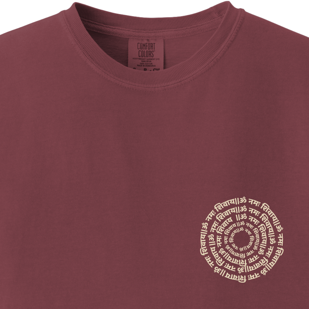 Om Namah Shivay Hindu Modern Tee - Maatee