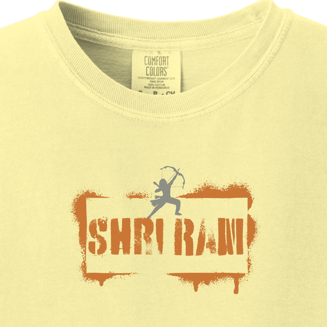 Shree Ram Ji Rugged Print Tee - Maatee