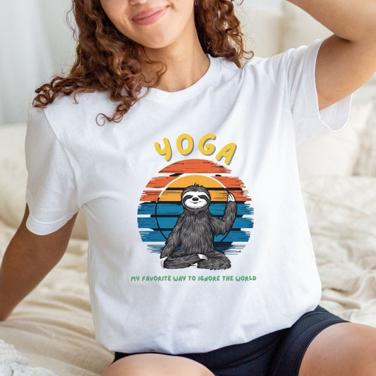 Yoga Humor Tee - Maatee